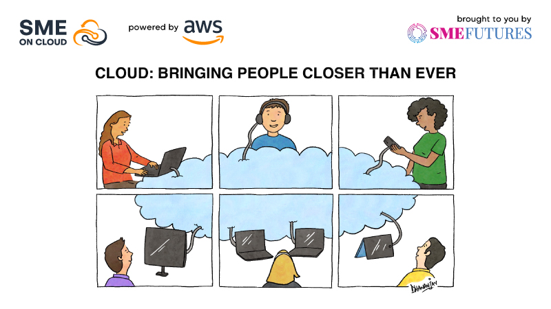 From businesses to the loved ones, Cloud is keeping the togetherness going