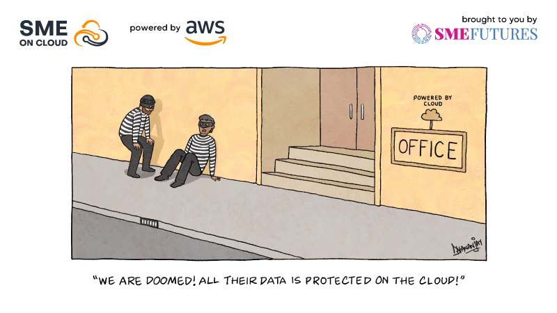 Protect the data from thefts with #AWSCloud
